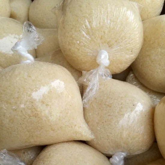 Boules d'attiéké (Couscous de manioc)